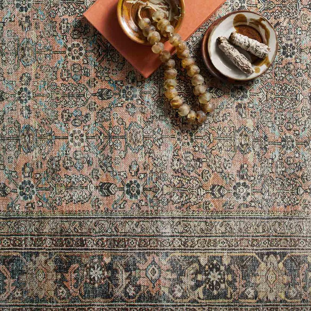 Loloi Adrian 7&#39;6&quot; x 9&#39;6&quot; Terracotta and Multicolor Area Rug, , large