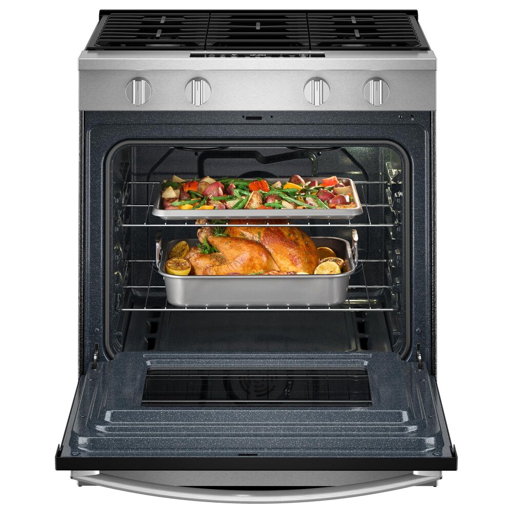 Whirlpool 30" Gas Smart Range in Stainless Steel, , large