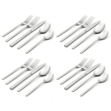 Lenox Allay 20-Piece Flatware Set in Stainless Steel, , large
