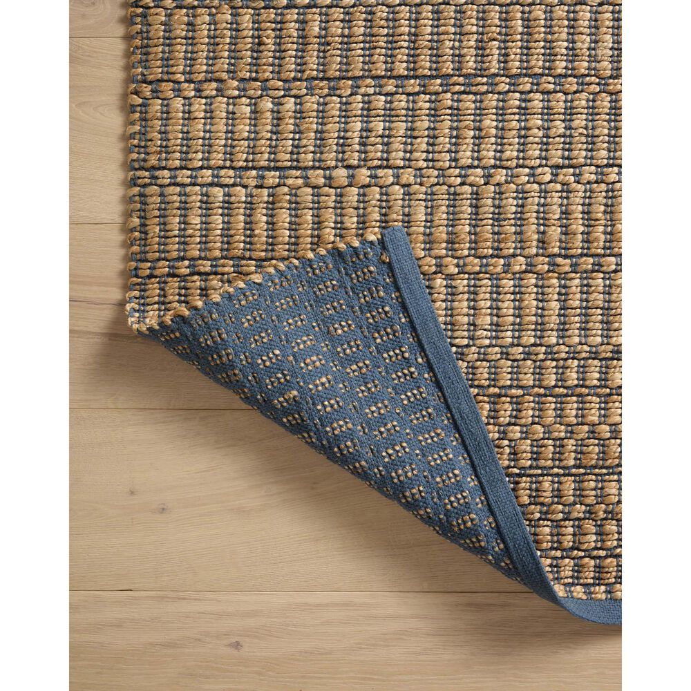 Angela Rose Colton 2&#39; x 3&#39; Natural and Navy Area Rug, , large
