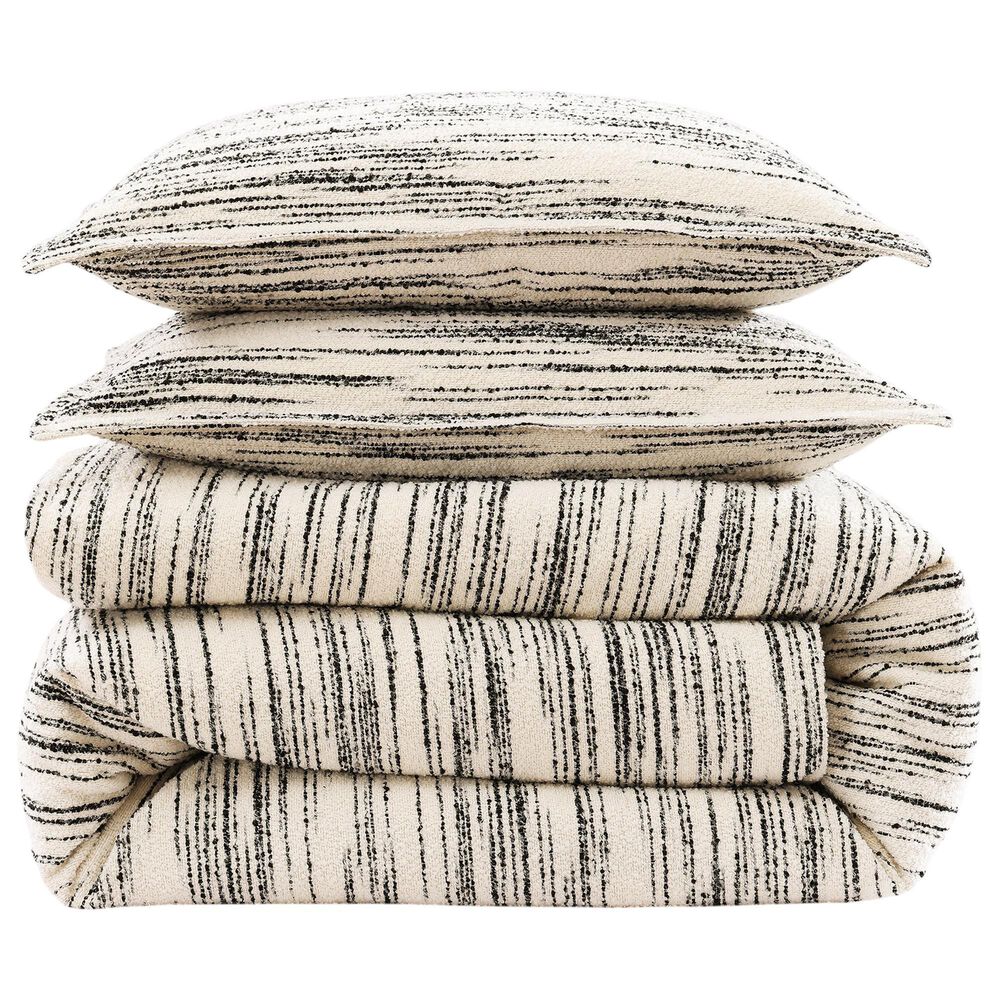 HiEnd Accents Cosmo Woven 3-Piece Full/Queen Comforter Set in White, , large