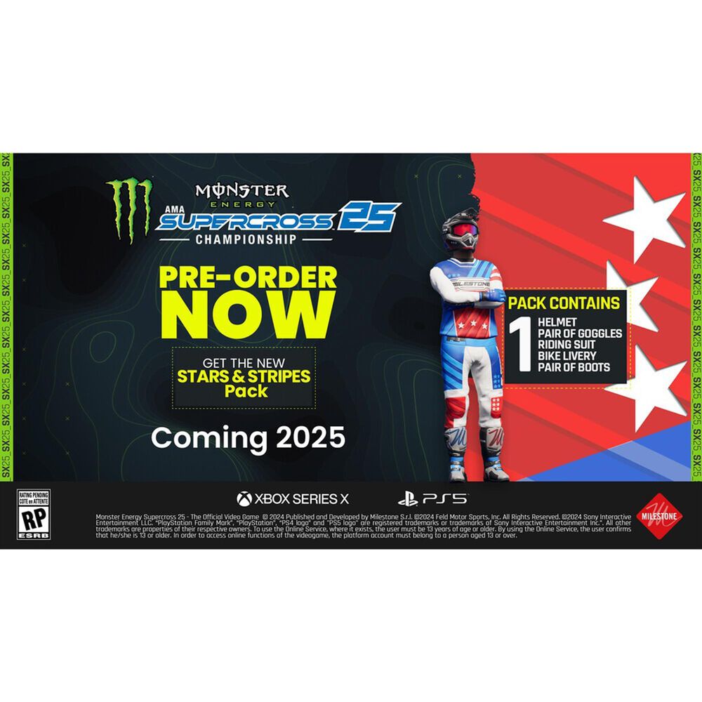 Monster Energy Supercross 25 - PlayStation 5, , large