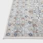 Central Oriental Orient Dania 5"3" x 7"3" Cream and Light Blue Area Rug, , large