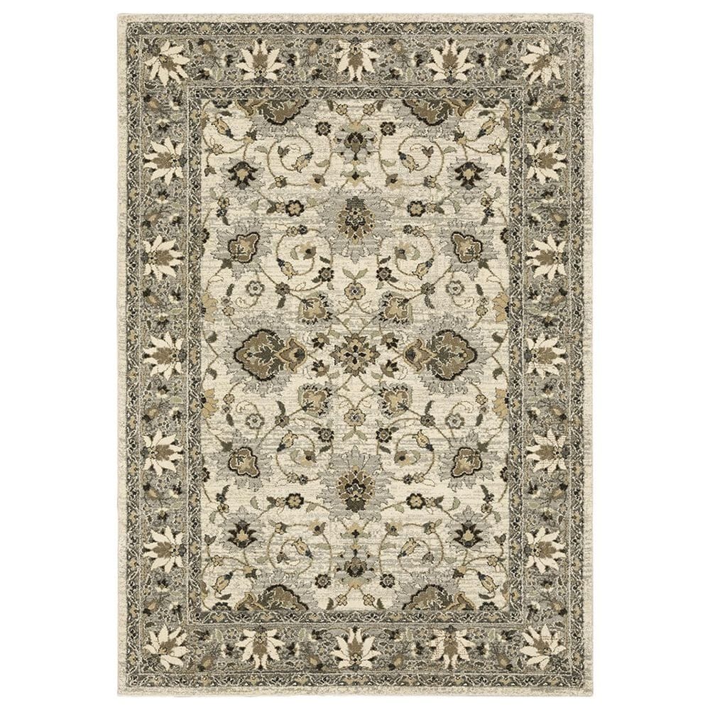 Oriental Weavers Florence Danville 5508I 2"3" x 7"6" Beige Scatter Rug, , large