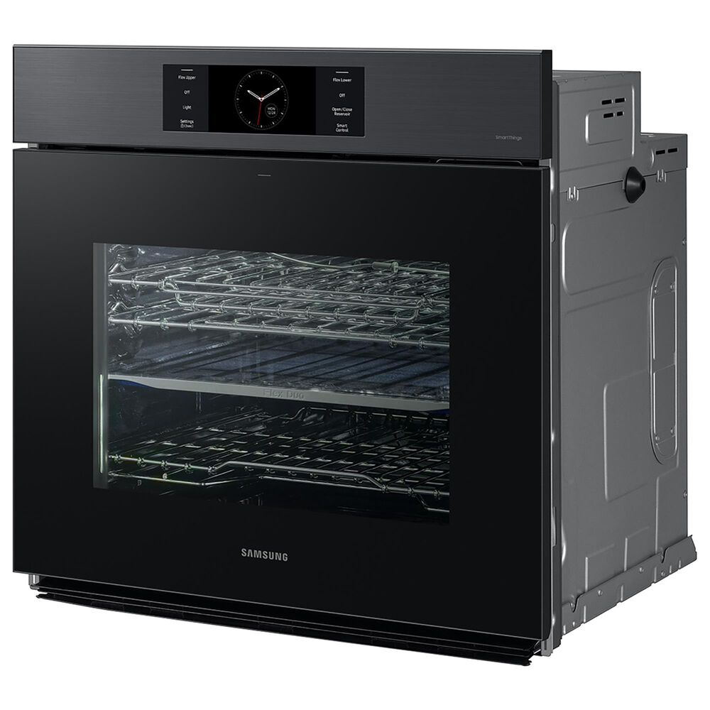 Samsung Bespoke Bespoke 30&quot; Single Electric Wall Oven with Convection in Black, , large