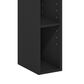 HOMLUX 2-Tier Open Bookcase with 6" Shelf in Blackwood, , large