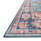 Loloi II Skye SKY-03 2"6" x 7"6" Turquoise and Terracotta Runner, , large