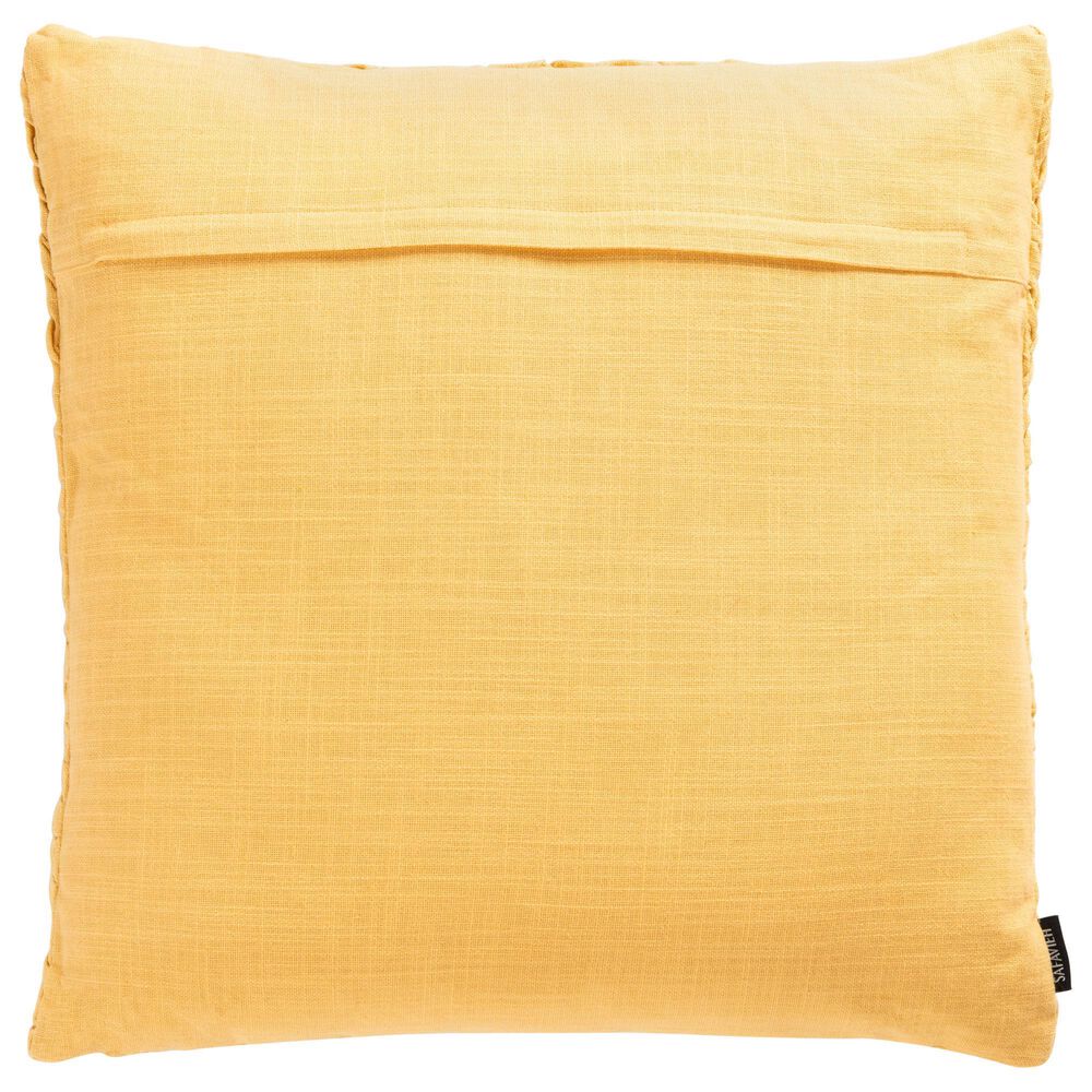 Safavieh Frenie 20&quot; Pillow in Mustard, , large
