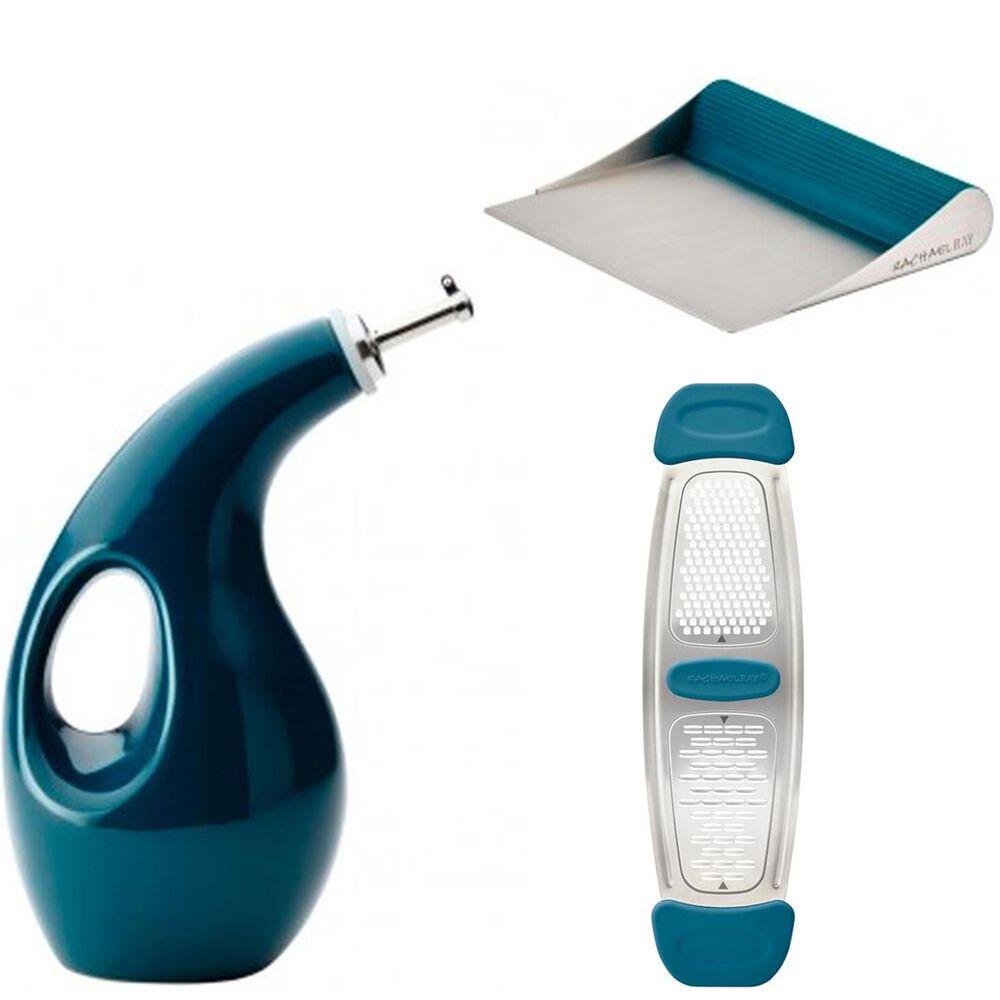Rachael Ray 3-Piece Cooking Set in Marine Blue , , large