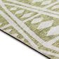 Dalyn Rug Company Sedona Southwestern 2"3" x 12" Moss Indoor/Outdoor Performance Runner, , large
