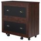 Furniture of America Phillips 2-Drawer File Cabinet in Vintage Walnut, , large