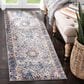 Safavieh Evoke EVK288N 2"2" x 7" Grey and Navy Runner, , large