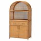 Baxton Studio Mairen 2-Drawer Storage Cabinet in Light Honey, , large