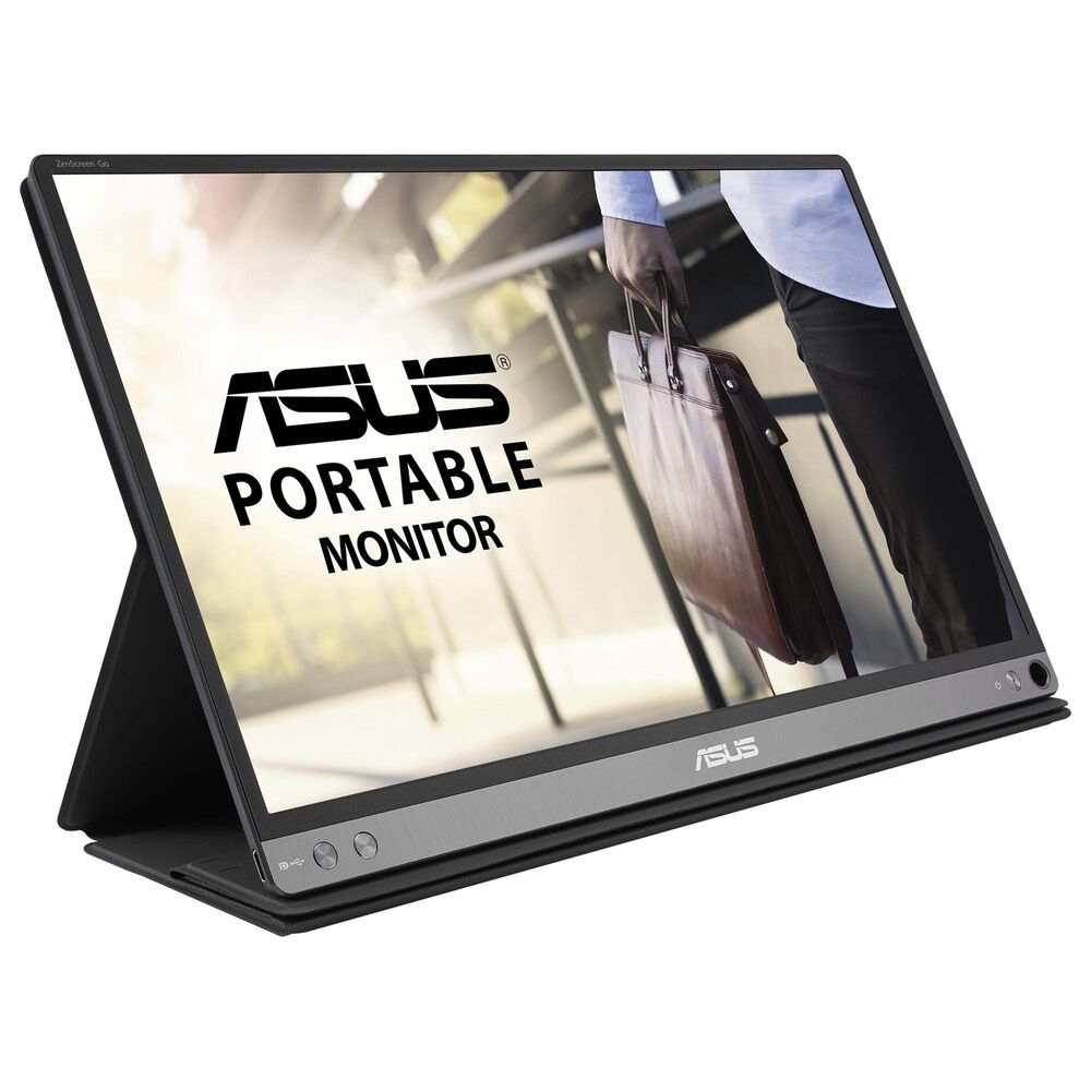 ASUS 15.6" Portable USB Monitor Full HD with Touch in Dark Gray, , large
