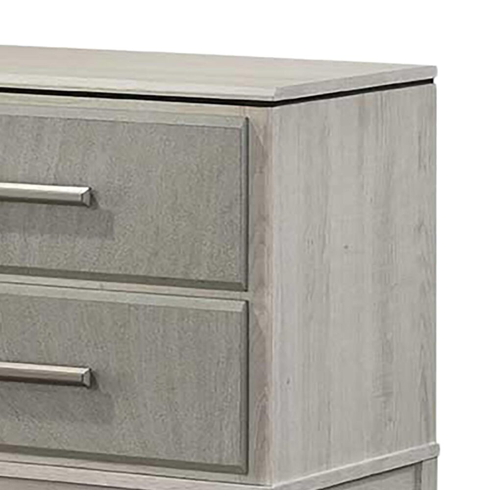 Titanic Furniture Roswell King Storage Bed with Two Nightstands in Beige, , large