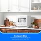 Midea 17" Portable Countertop Dishwasher with 5L Built-in Water Tank in White, , large