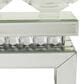 Maple and Jade 5-Plate Decorative Candelabra with Mirrored Accents in Silver and Clear, , large
