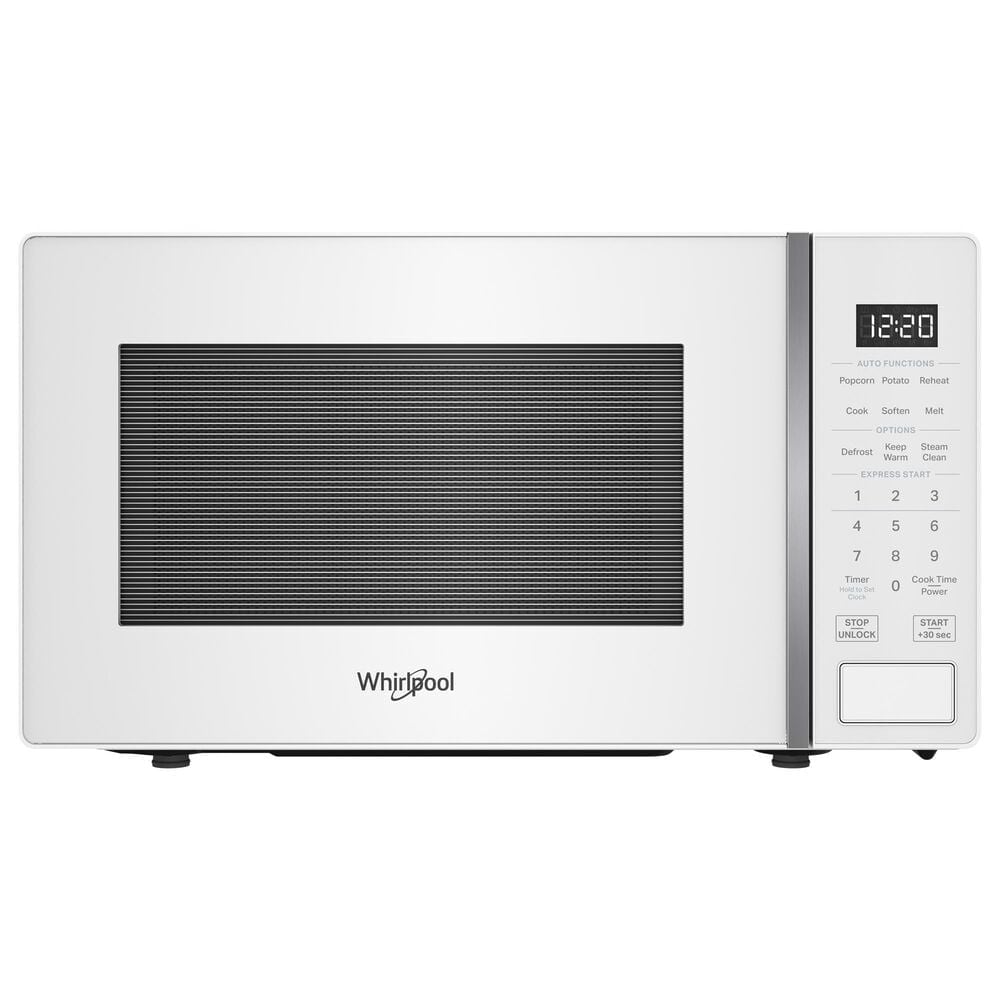 Whirlpool 0.7 Cu. Ft. Countertop Microwave with Steam Clean in White, , large