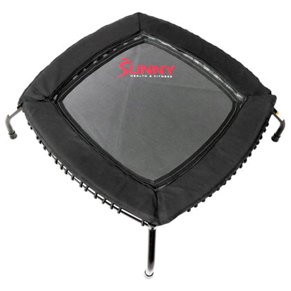 Sunny Health &amp; Fitness 36" Premium Indoor and Outdoor Exercise Trampoline in Black, , large