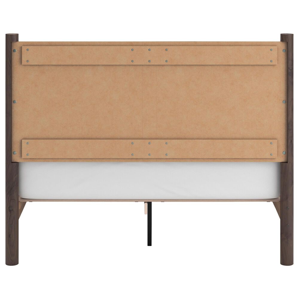 Ashley Pamytta Queen Panel Platform Bed in Rich Brown, , large