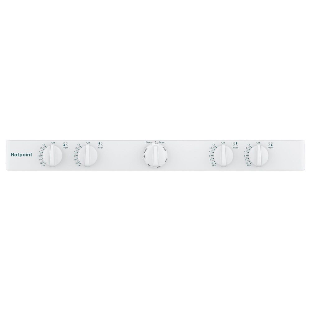 Hotpoint 30" Free-Standing Gas Range in White, , large