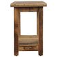 Waltham Reclamation 1-Shelf Chairside Table in Brown, , large