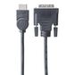 Manhattan 6" HDMI to DVI-D Cable in Black, , large