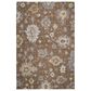 Dalyn Rug Company Portico PO6 Chocolate 8" x 10" Area Rug, , large