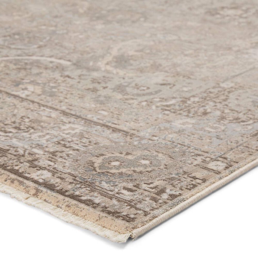 Jaipur Vienne Baptiste 2&#39;6&quot; x 12&#39; Silver Lining Runner, , large