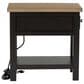 Ashley Drazmine Chairside End Table in Brown and Dark Chocolate, , large