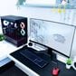iBUYPOWER Y40 Pro Gaming PC Desktop | AMD Ryzen 7 7800X3D - 32GB RAM - AMD Radeon RX 9070 Graphics - 2TB SSD in Black, , large