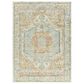 Surya Avellino 10" x 14" Light Beige, Tan, Rose, Gray, Deep Teal, Pale Blue and Light Olive Area Rug, , large