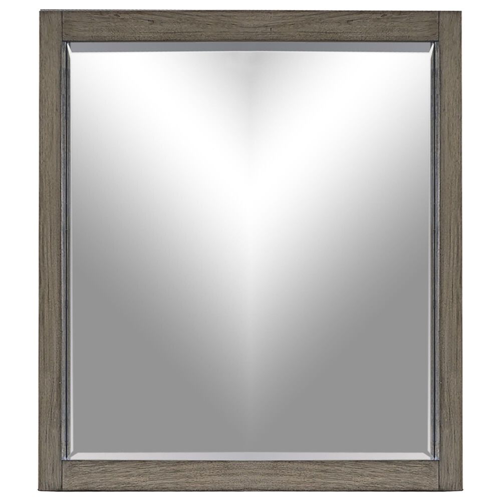 Riva Ridge Modern Loft 9 Drawer Chesser and Mirror in Greystone, , large
