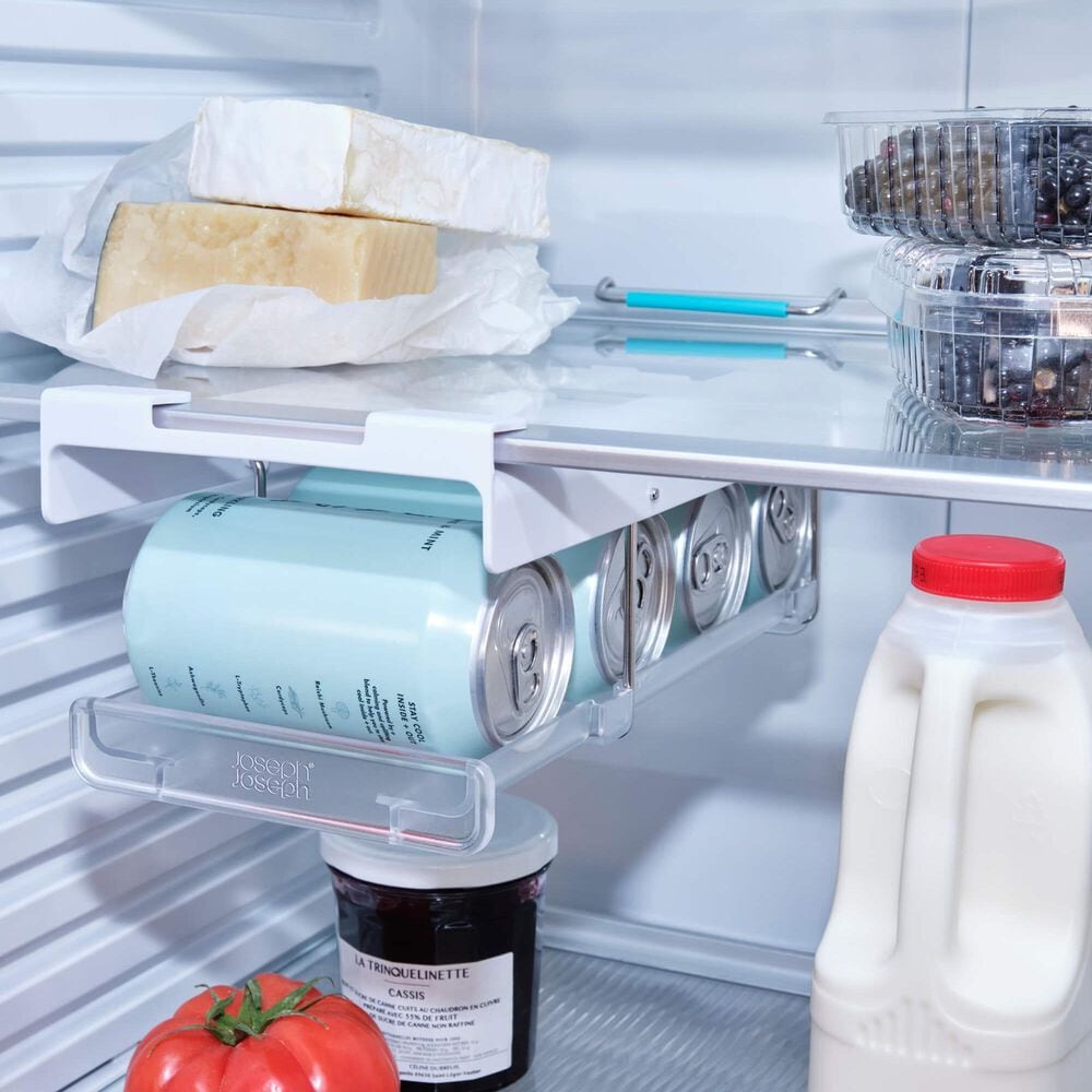 Joseph Joseph FridgeStore Under-Shelf Collapsible Can Dispenser in Clear &#40;Set of 2&#41;, , large