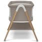 Delta Children Bondi Beechwood Bed Bassinet in Tan Melange, , large
