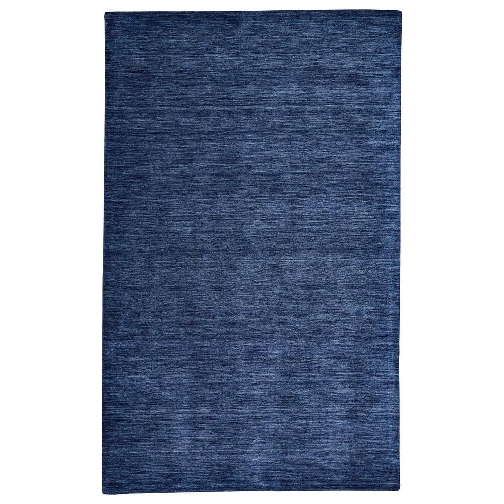 Feizy Luna 8" x 11" Dark Blue Area Rug, , large