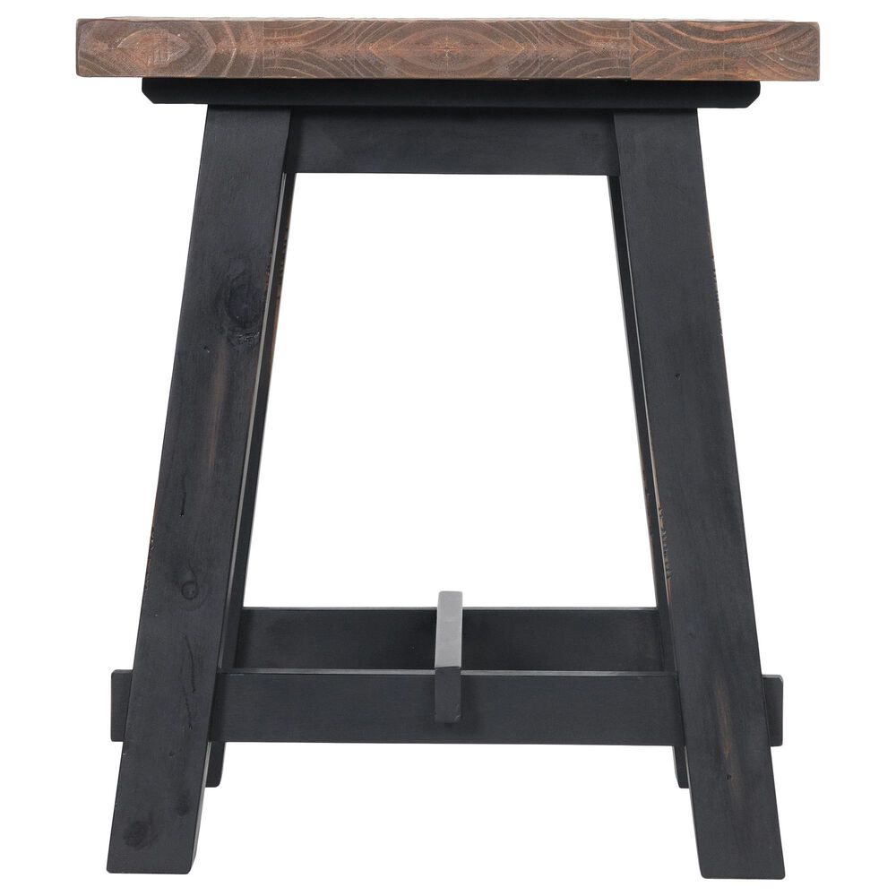 Timberlake Adam Side Table in Black and Natural, , large