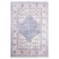 Momeni Helena HEL-7 5" x 8" Denim Area Rug, , large