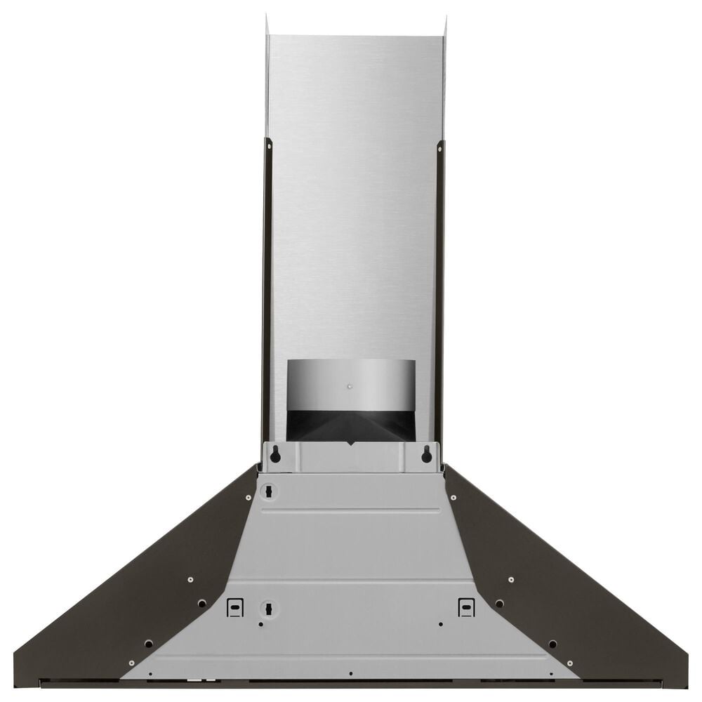Whirlpool 30&quot; Chimney Wall Mount Range Hood in Fingerprint Black Stainless Steel, , large