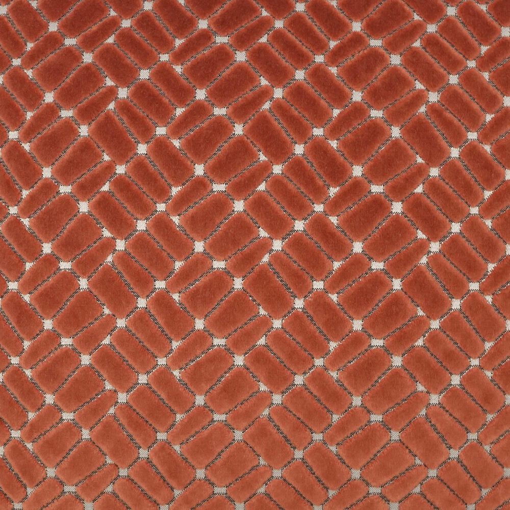 D.V.Kap Inc Melvin 24&quot; x 24&quot; Throw Pillow in Coral, , large