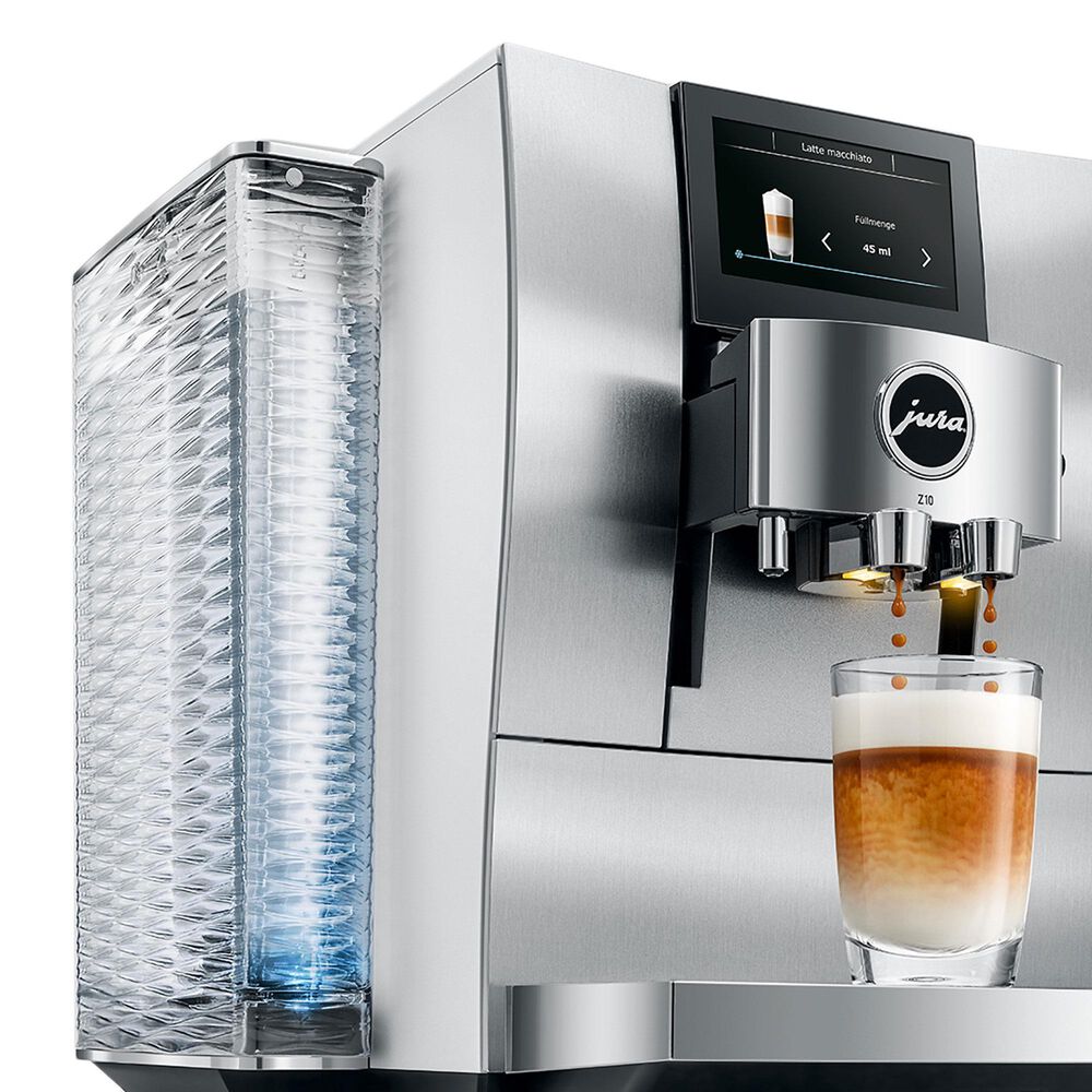 Jura Z10 Automatic Coffee Maker in Aluminum White Nebraska Furniture Mart