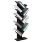 HOMLUX 9-Tier Shelf Tree Bookcase in Espresso, , large