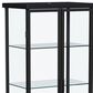 Coaster Aero 5-Shelf Display Curio Cabinet in Black and Clear, , large