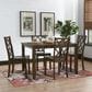 Titanic Furniture Sabi Traditional Style 5 Piece Dining Set, , large