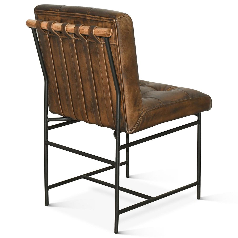 Home Trends &amp; Design Essex Side Chair in Powder Coated Black, , large