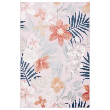 Safavieh Cabana CBN454F 5"1" x 7"6" Pink and Grey Indoor/Outdoor Area Performance Rug, , large