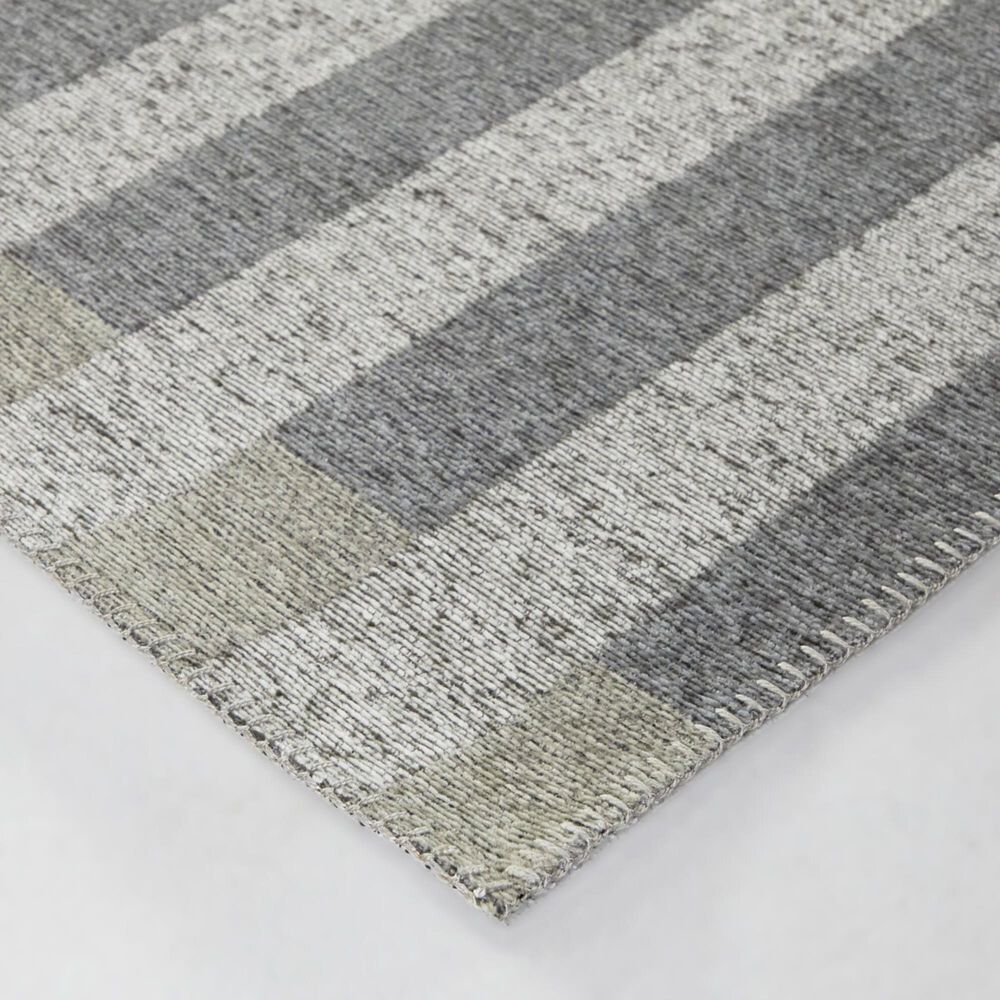 Balta Rugs Lanceray Striped 5&#39;3&quot; x 7&#39; Grey Area Rug, , large