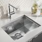 Blanco Quatrus 22" Small Single Undermount Sink in Stainless Steel, , large