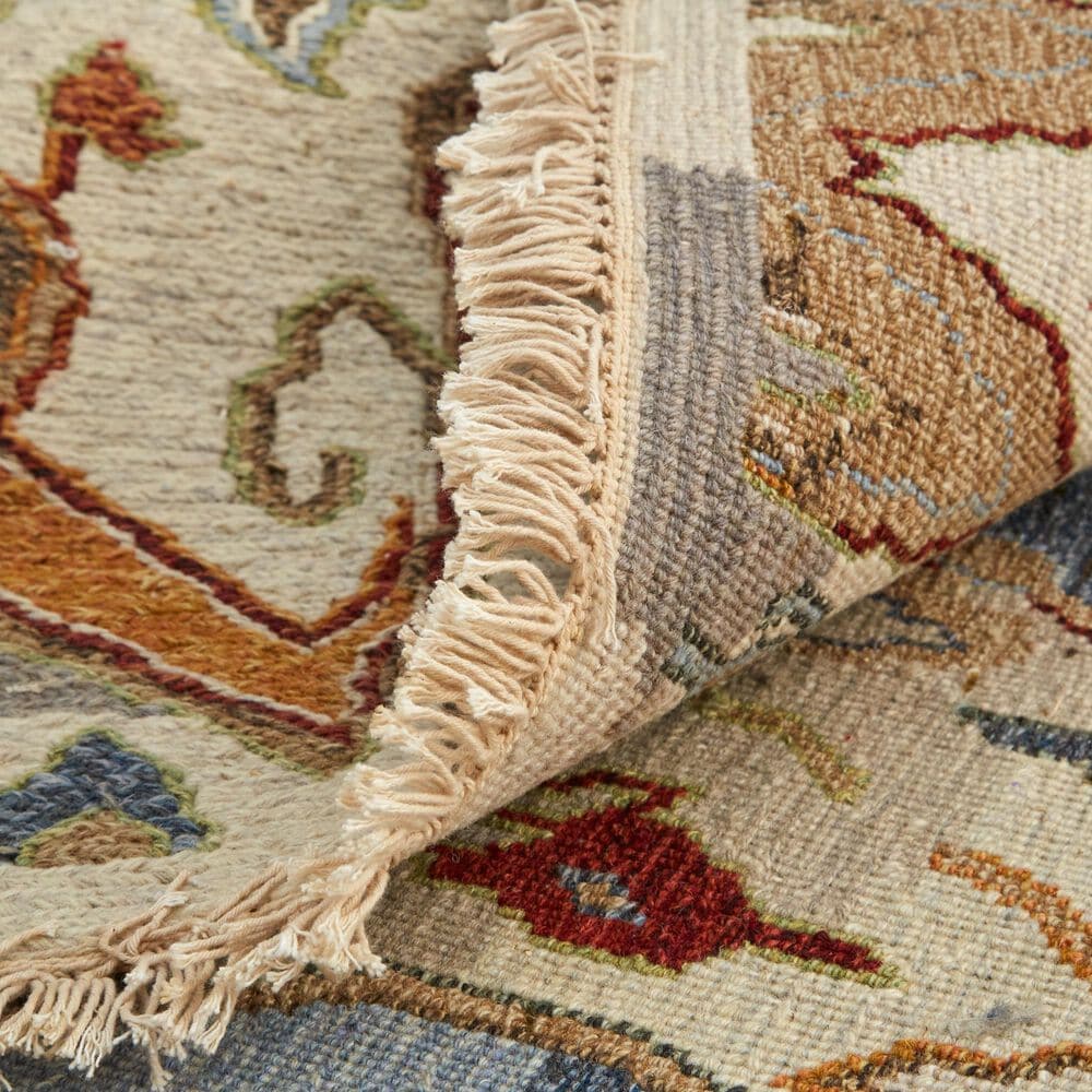 Feizy Leylan 2&#39;6&quot; x 12&#39; Ivory and Multicolor Runner, , large