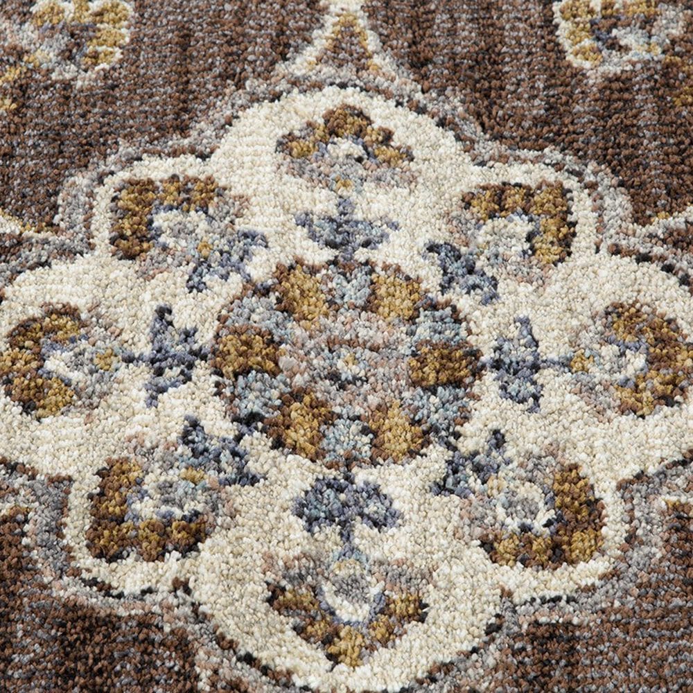Amer Rugs Jordan 6&#39;7&quot; x 9&#39; Brown Area Rug, , large